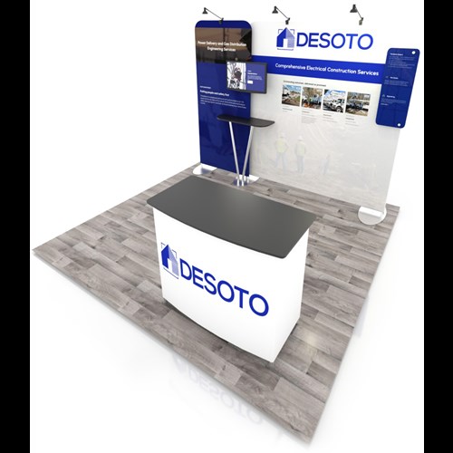 Impact 10' x 10' Portable Display with Straight Frames