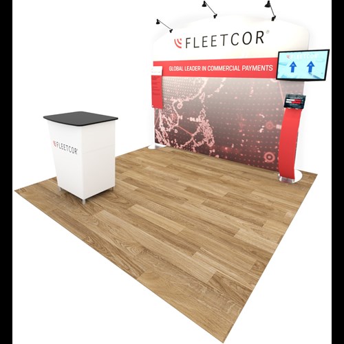 Impact 10' x 10' Portable Display with Arch Frame