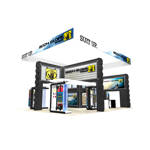 30' x 50' Double Deck Themed Display