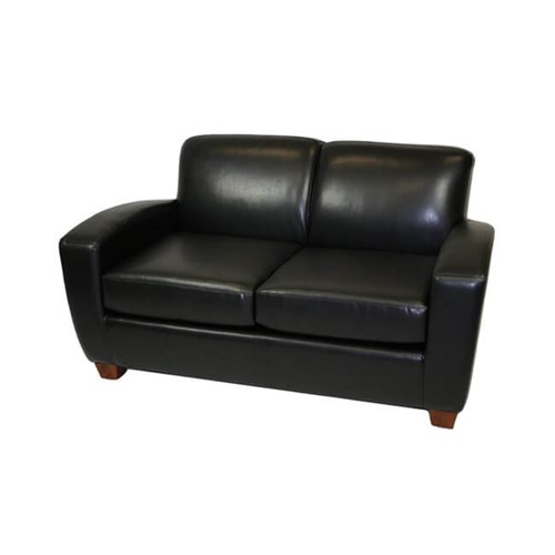 59" Scandic Leather Loveseat