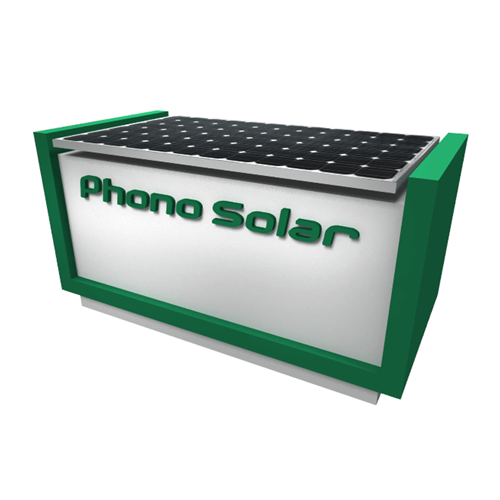 Custom Rectangular Counter with Product Inlay