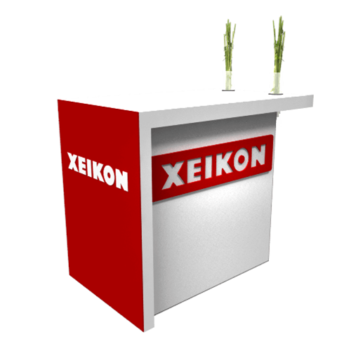 Custom Rectangle Overlay with 3-D logo