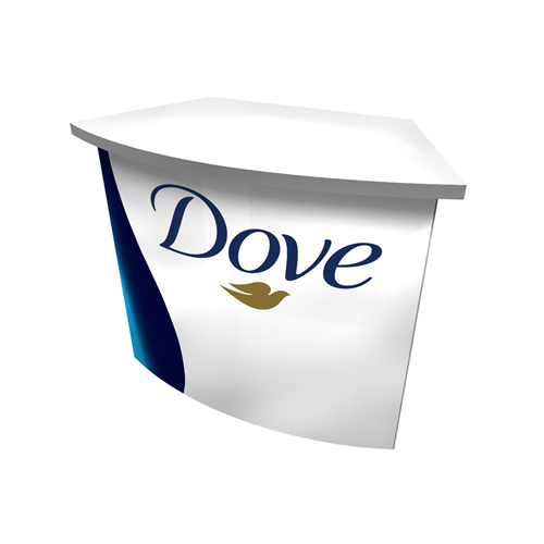 48" Rental Crescent Counter