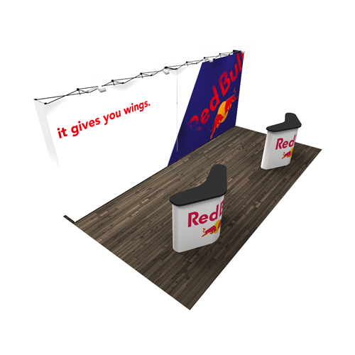 10' x 20' Portable Fabric Pop Ups