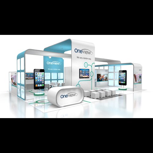 30' x 40' Rental Exhibit with Experiential Journey Path