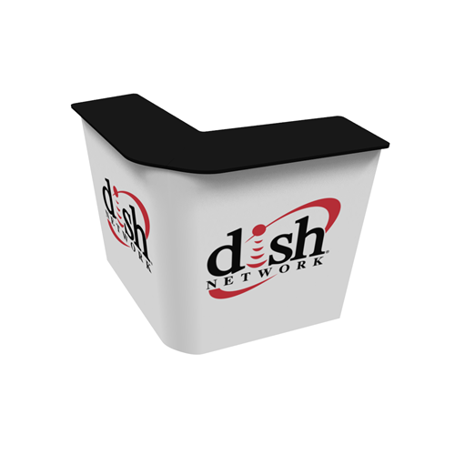 Portable Case-to-Counter with Graphic Wrap