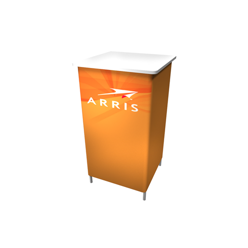 IMPACT 22" Portable Podium Fabric Counter