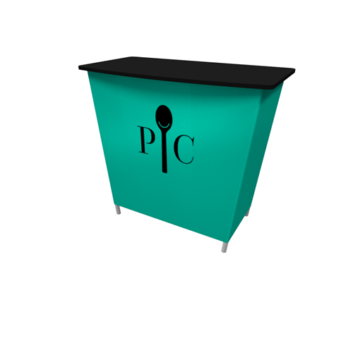 IMPACT 44" Tapered Portable Fabric Counter