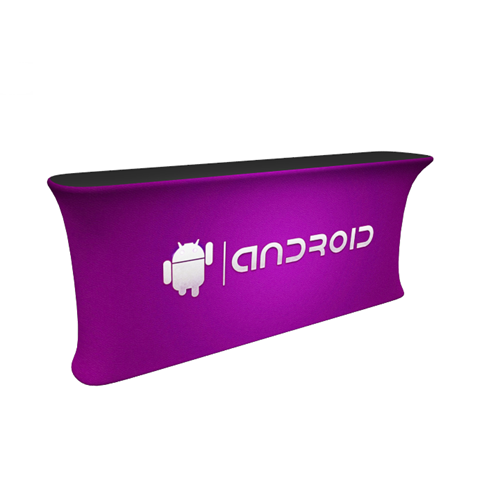 93" Portable Info Desk Straight Counter