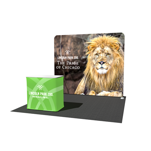 Portable 10' x 10' Economy LED Backlit Display