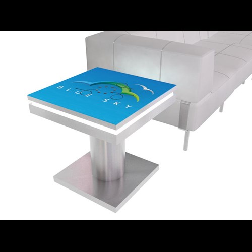 22" Square Charging End Table