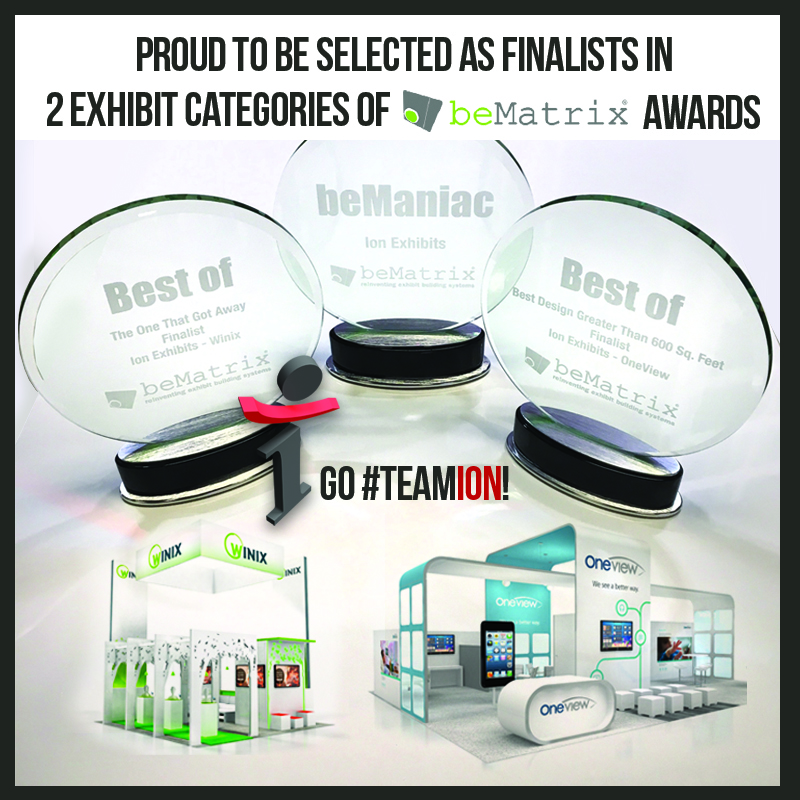 beMatrix Award Finalists - Ion Exhibits