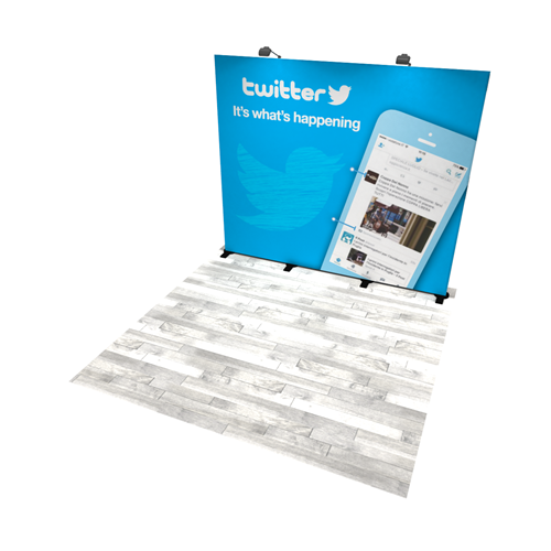 10' x 10' Portable Flextile Display