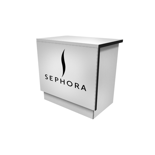 43" Rental Standard Counter with Front Overlay