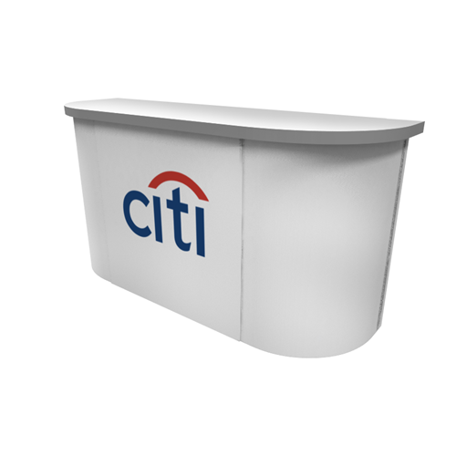 81" Rental Curved Counter